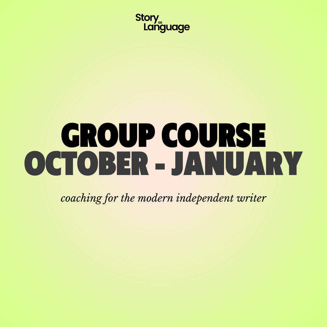 Group Story as Language Course (October 2024 - January 2025 Session)