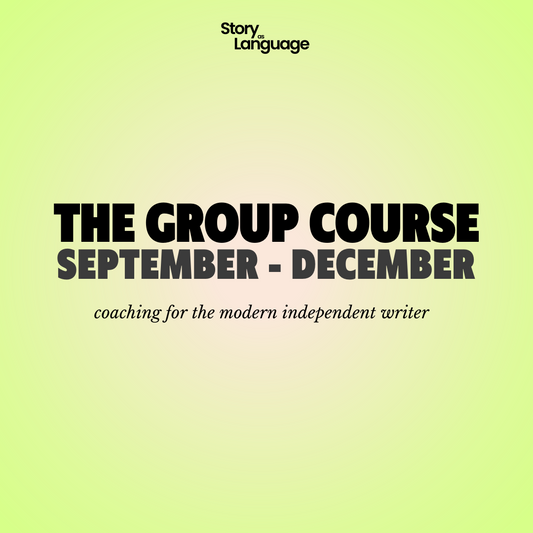Group Story as Language Course (September 2025 - December 2025  Session)
