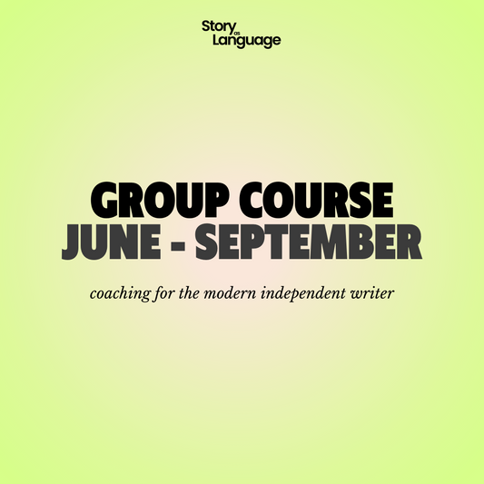 Group Story as Language Course (June - September 2024 Session)