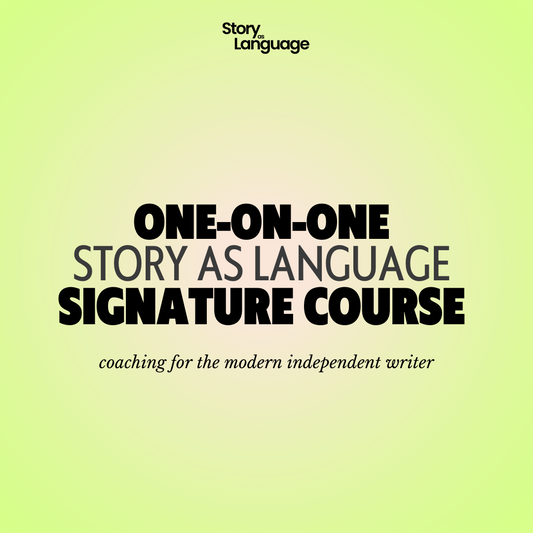 One-On-One Story As Language Course