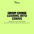 The Leaning Into Genius Group Course