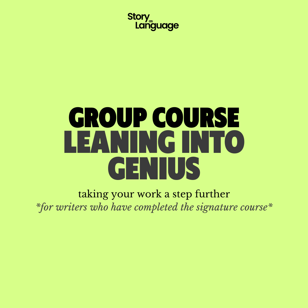 The Leaning Into Genius Group Course